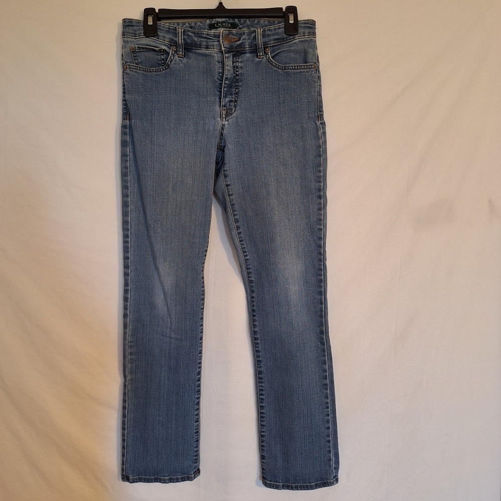 Ralph Lauren Lauren Modern Straight Curvy Jeans Women's Size 6 (29×27) Stretch